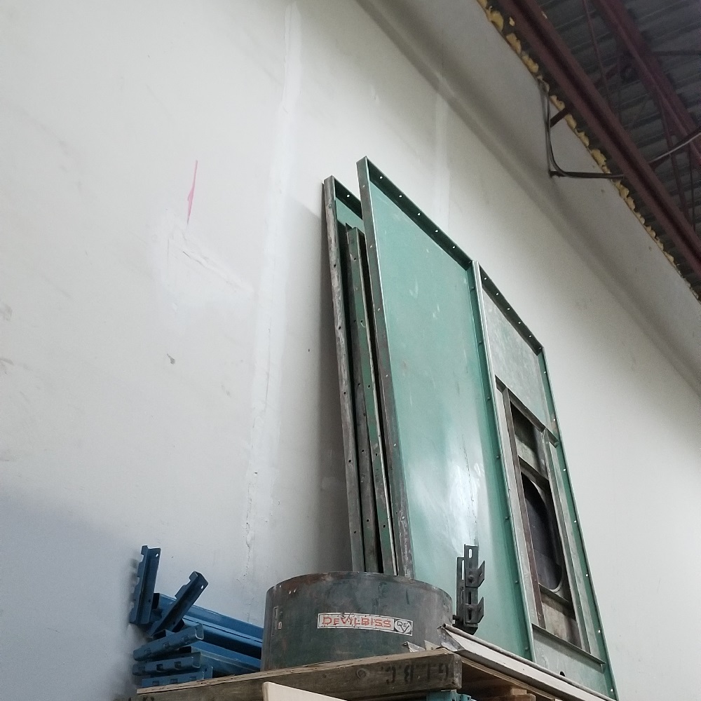 Used Open Face Paint Booth Coast Machinery Group