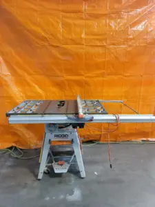 Used Ridgid TS3612 10" Belt Drive Table Saw for sale