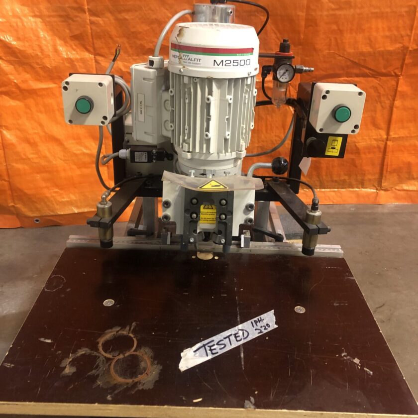 Used Meplamat 2500 Hinge Boring Machines W/Line Boring Attachment Coast Machinery Group