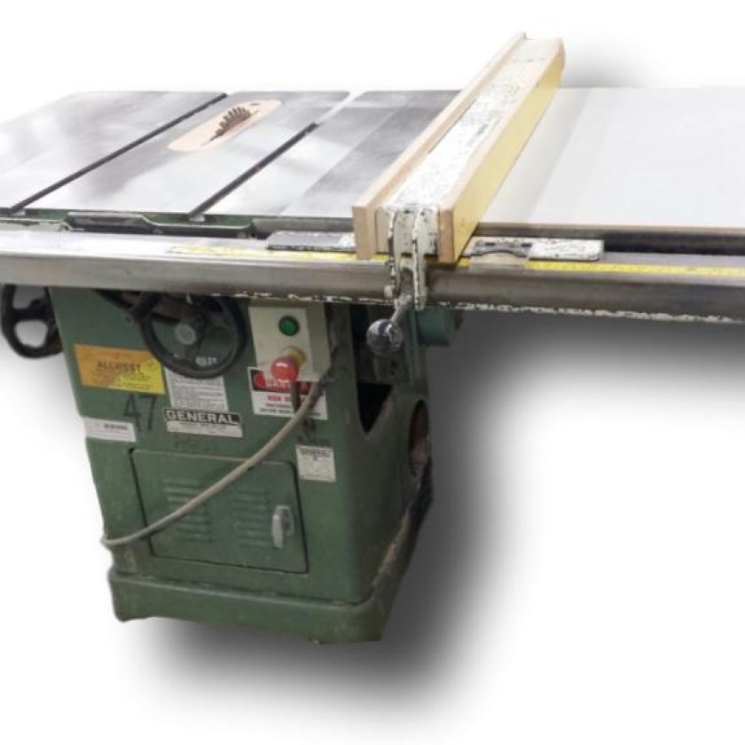 Used General 350 Table Saw Coast Machinery Group