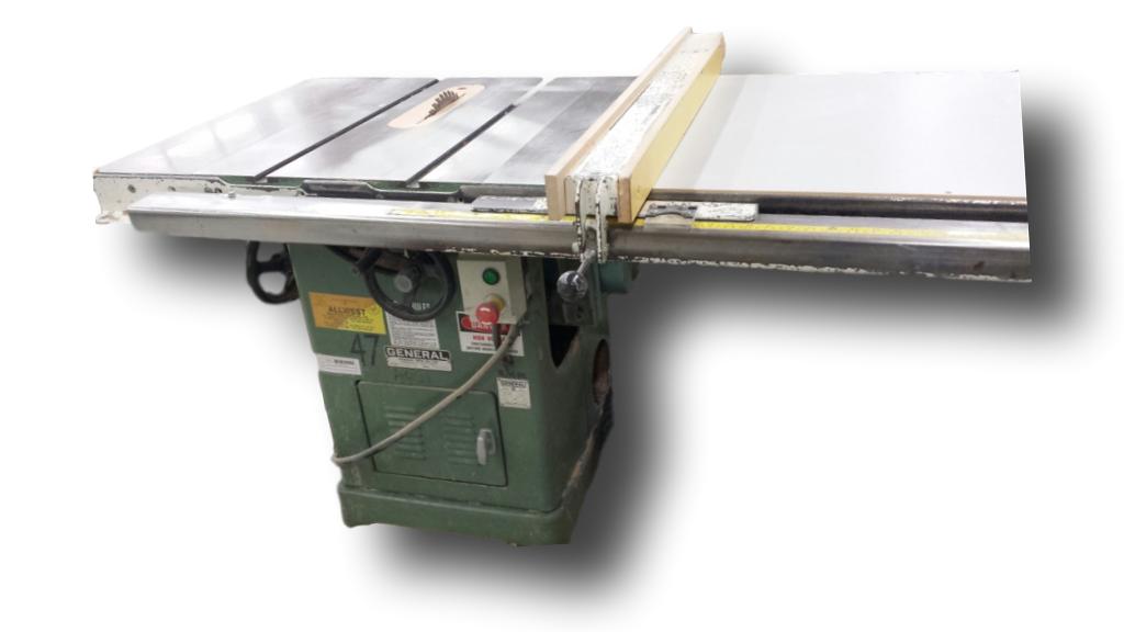 Used General 350 Table Saw Coast Machinery Group