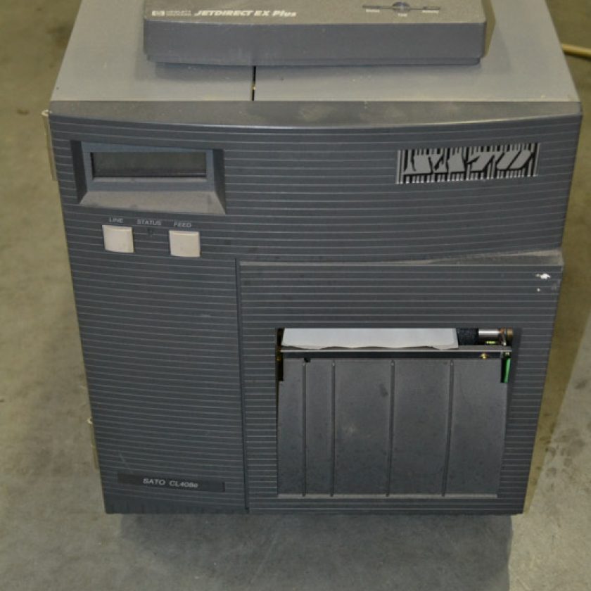 Used Sato CL408e Printer Coast Machinery Group