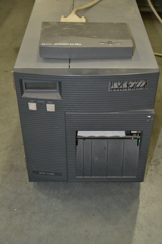 Used Sato CL408e Printer Coast Machinery Group
