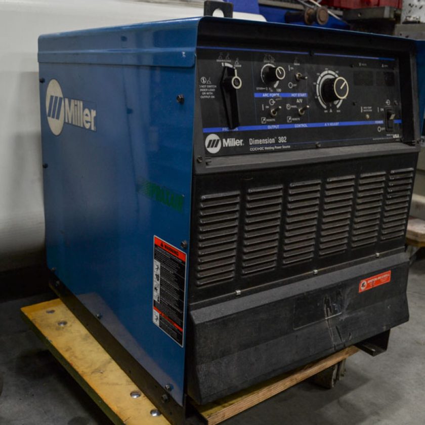 Used Miller Welding Dimension 302 Power Source Coast Machinery Group