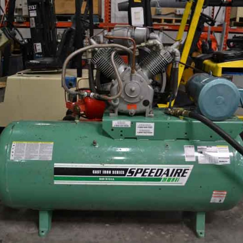 Used Speedaire Air Compressor Tank Coast Machinery Group