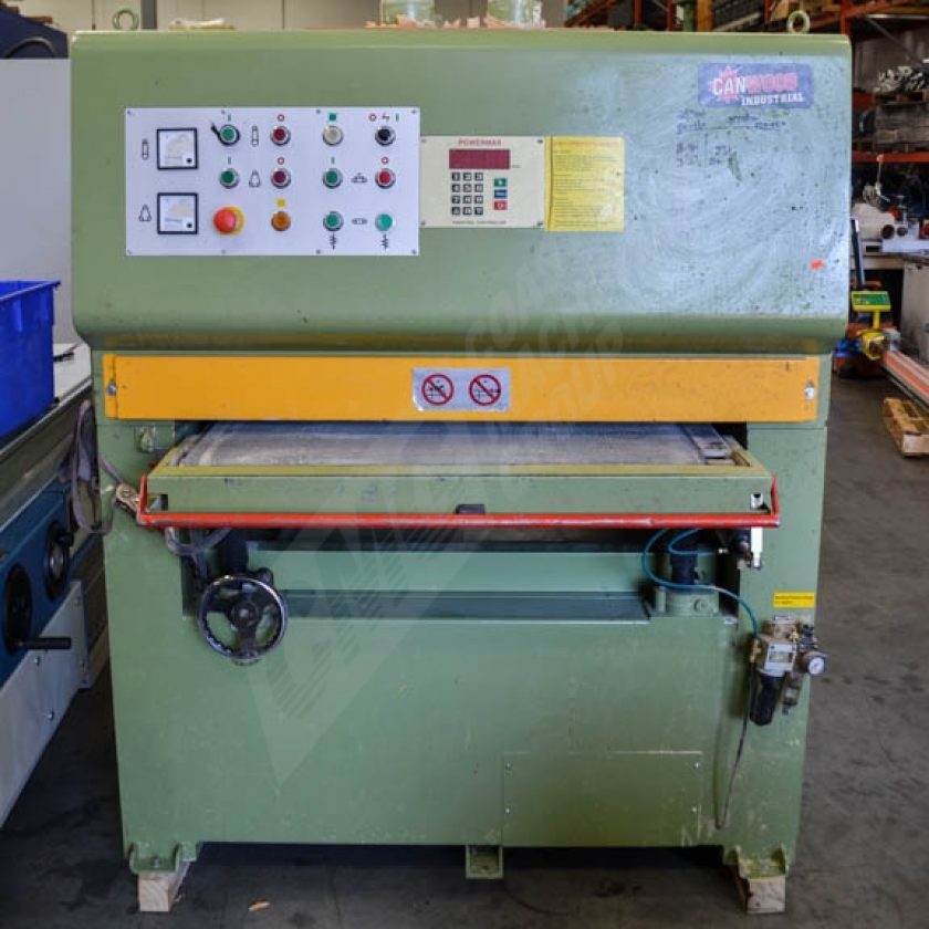 Used Canwood Powermax 37.5HP 2 Head Sander Coast Machinery Group