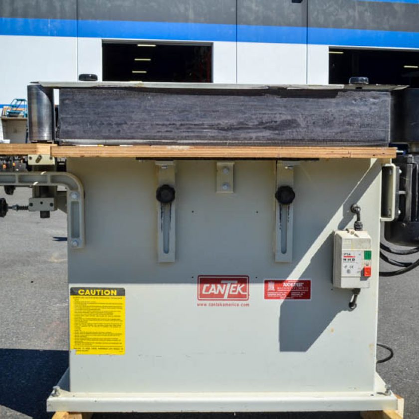 Used Cantek CT108 2HP Edge Sander Coast Machinery Group