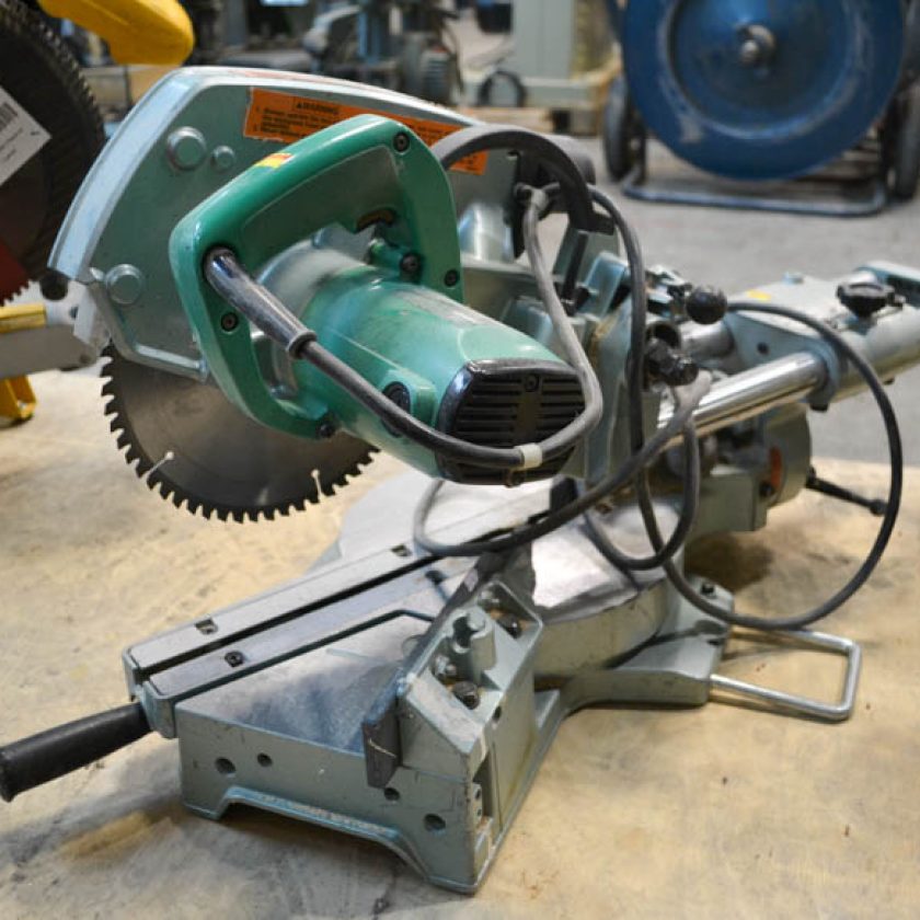 Used Hitachi C8FB2 81/2" Slide Compound Saw Coast Machinery Group