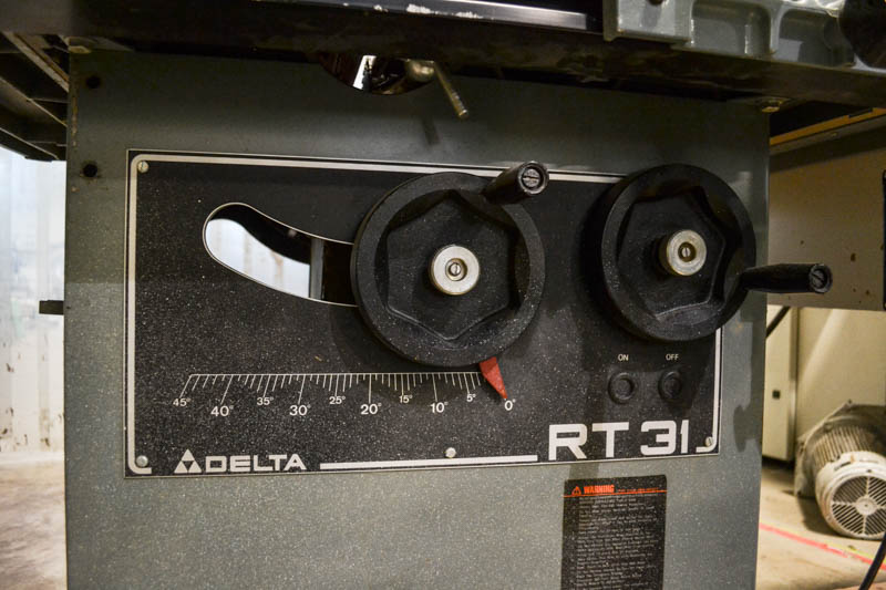 Used Delta RT 31 10" Panel Scoring Saw Coast Machinery Group