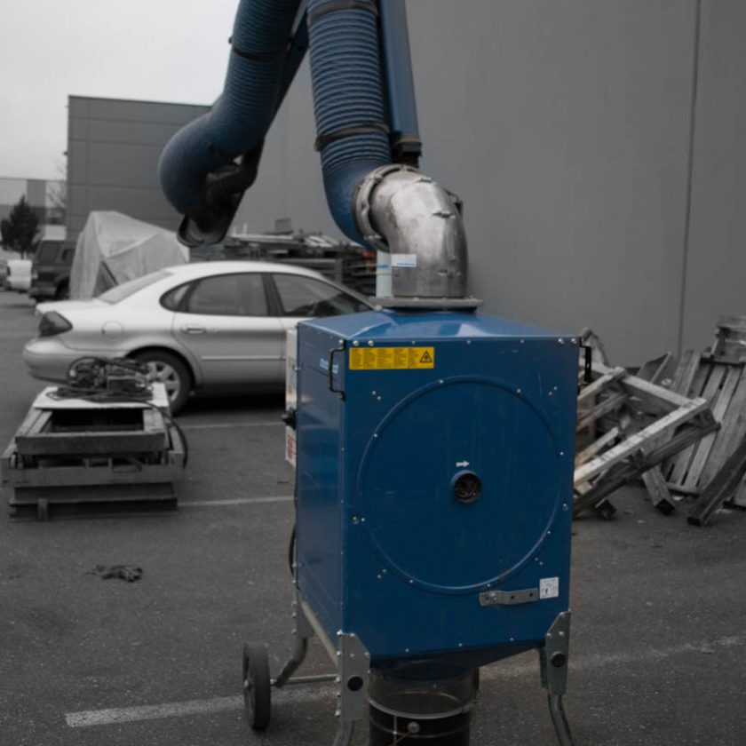 Used Nederman Welding Fume Extractor Coast Machinery Group