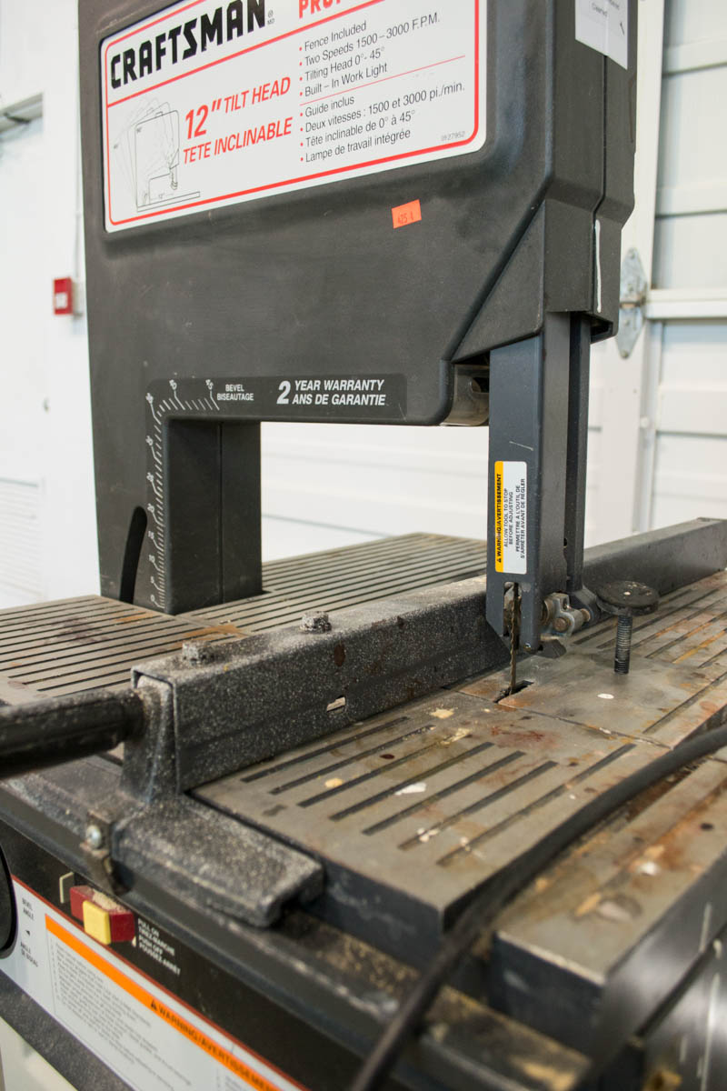 Used Craftsman 12" Tilt Head Band Saw Coast Machinery Group