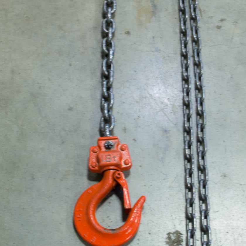 Used Jet L90 1.5 ton Chain Hoist Coast Machinery Group