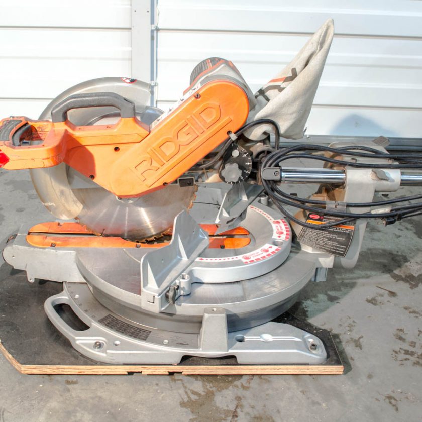 Used Rigid Chop Saw Coast Machinery Group