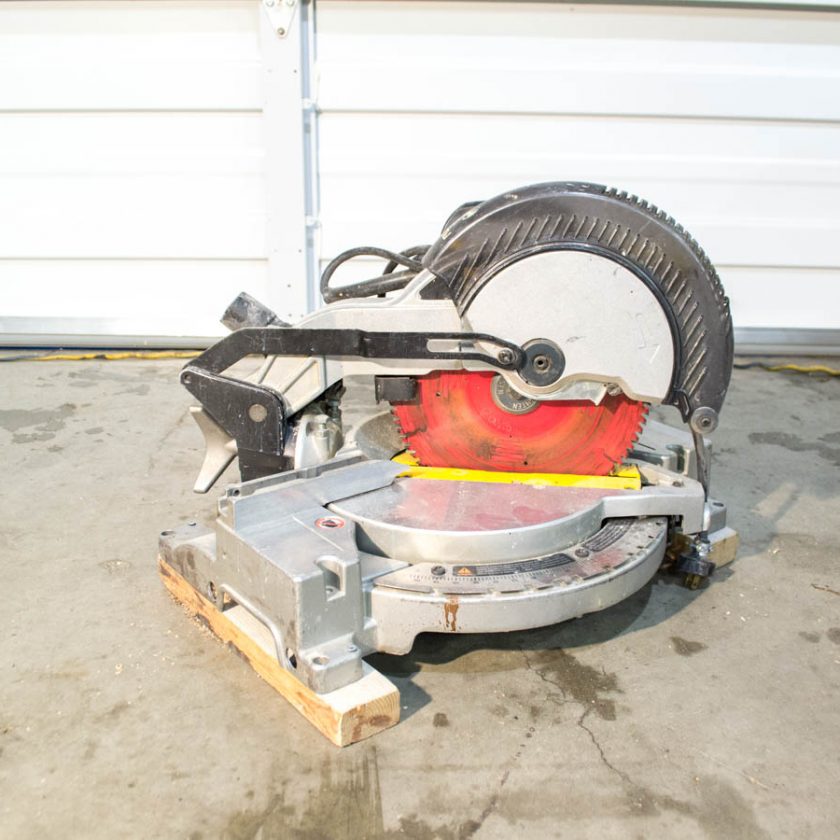 Dewalt 10" DW703 Heavy Duty Single Bevel Miter Saw Coast Machinery Group