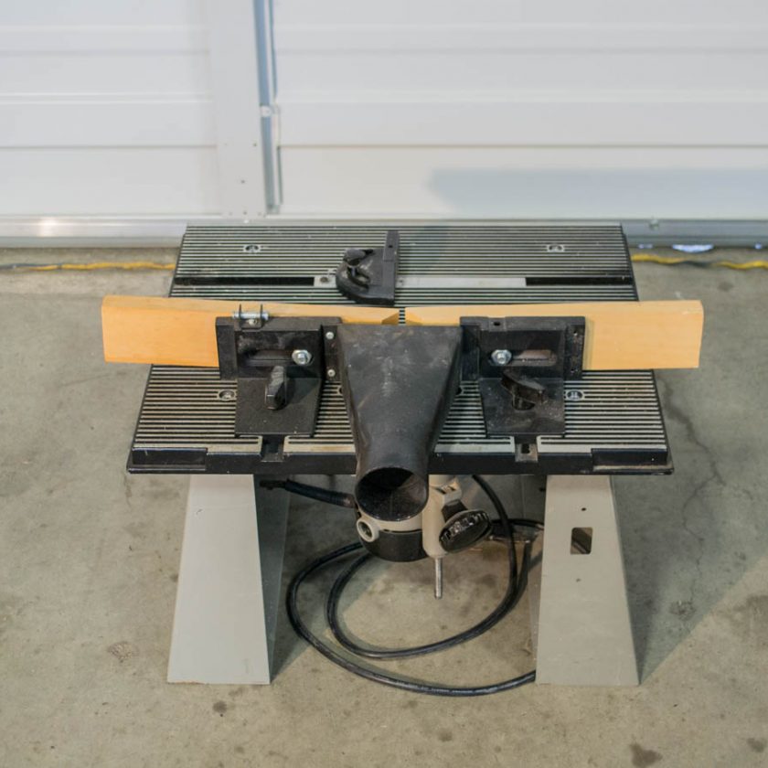 Used PORTERCABLE Bench Top Router Table Coast Machinery Group