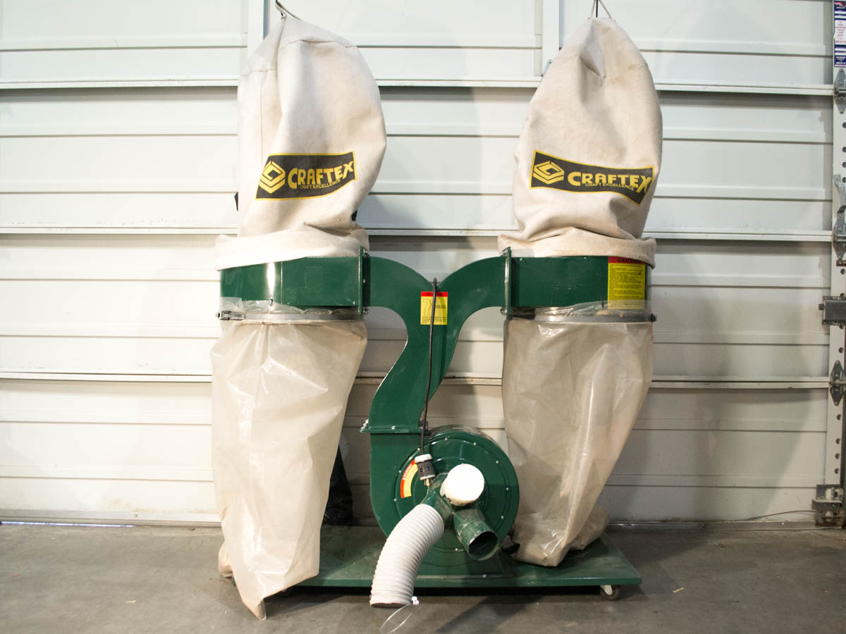 Used Craftex CT031 Dust Collector Coast Machinery Group