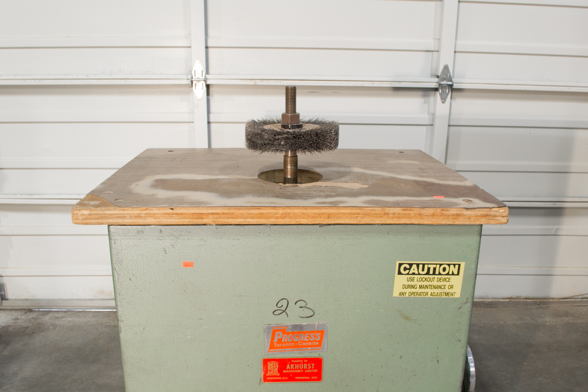Used Progress 1HP Vertical Flap Sander Coast Machinery Group