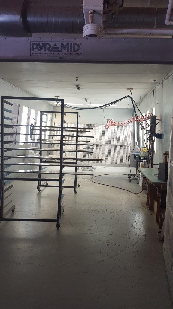 Used Binks Pyramid Paint Booth Coast Machinery Group