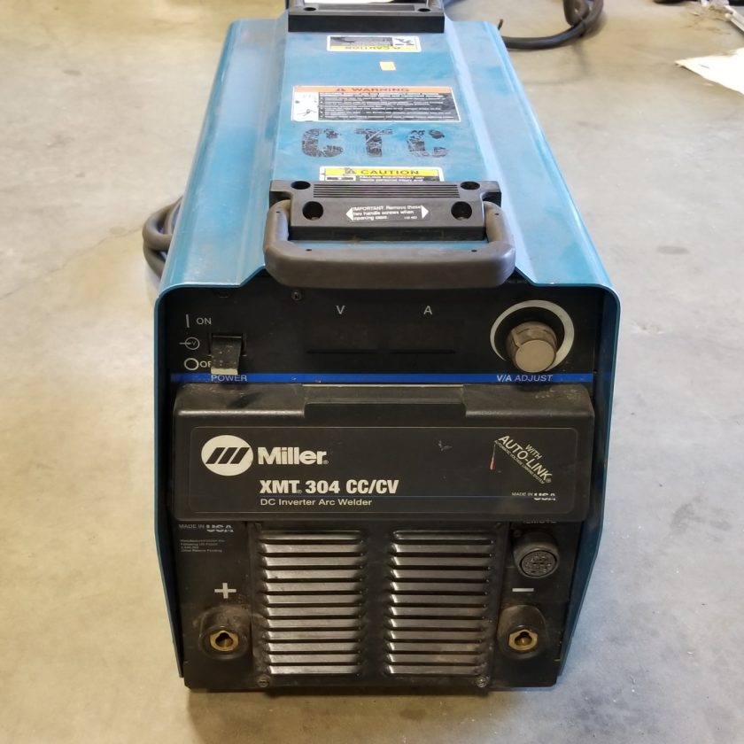 Used Miller XMT304 DC Inverter Arc Welder Coast Machinery Group