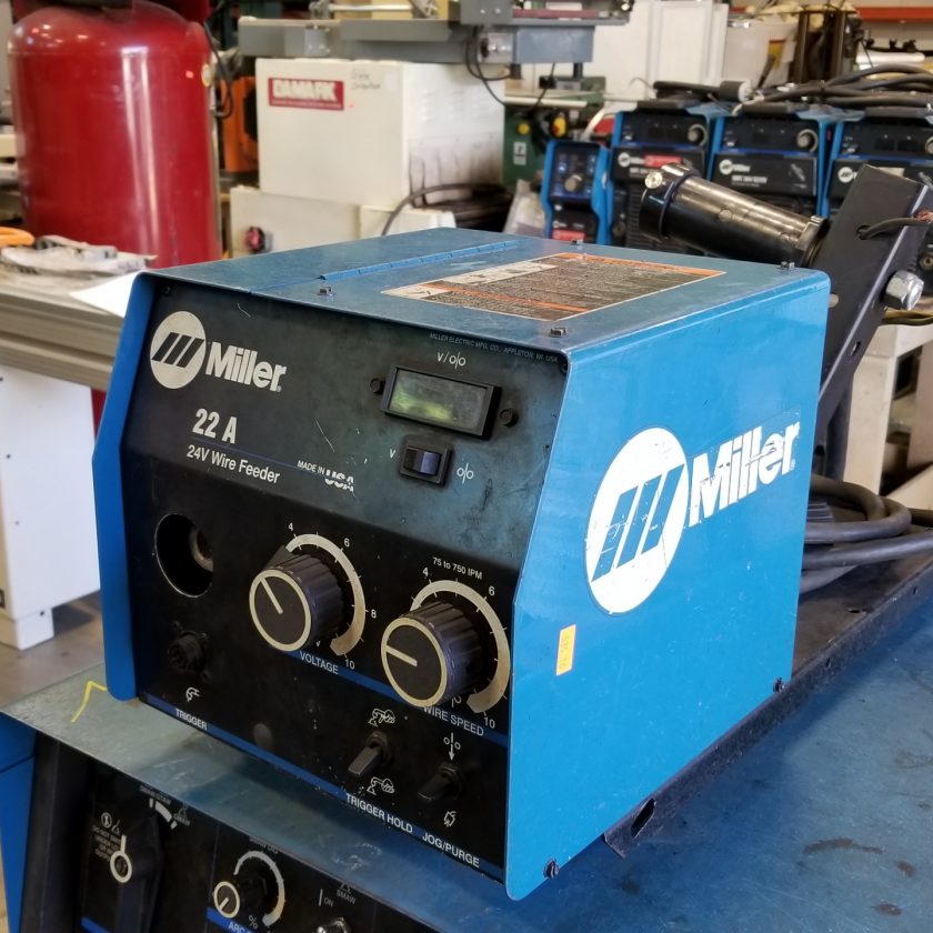 Used Miller 22A 24V Wire Feeder Coast Machinery Group