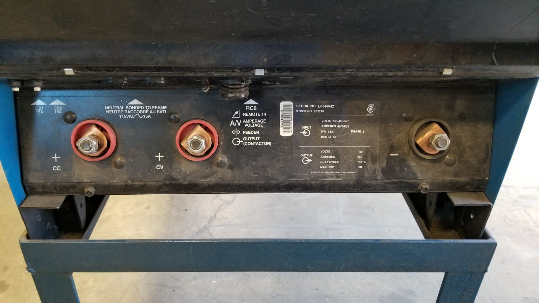 Used Miller Dimension 302 DC Welding Power Source Coast Machinery Group