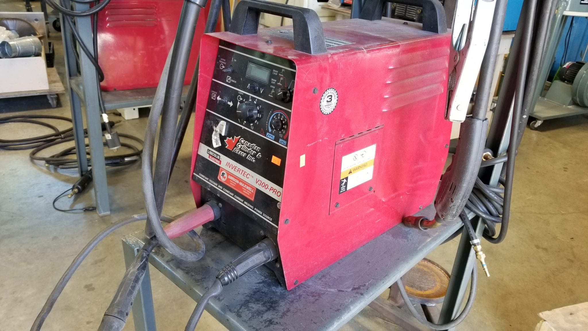 Used Lincoln Electric Intverter V300pro Coast Machinery Group