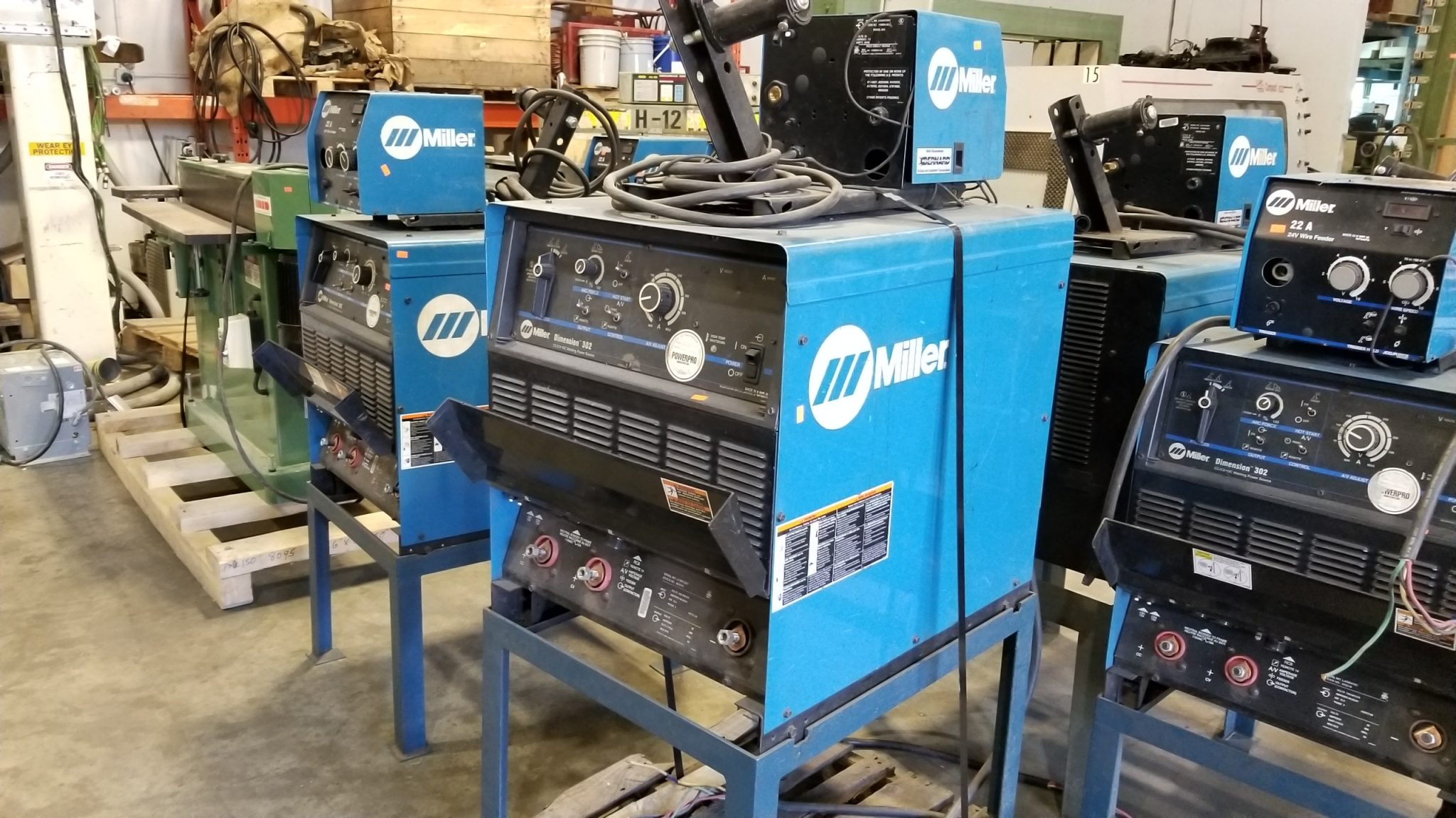 Used Miller 302 cc/cv dc welder Coast Machinery Group