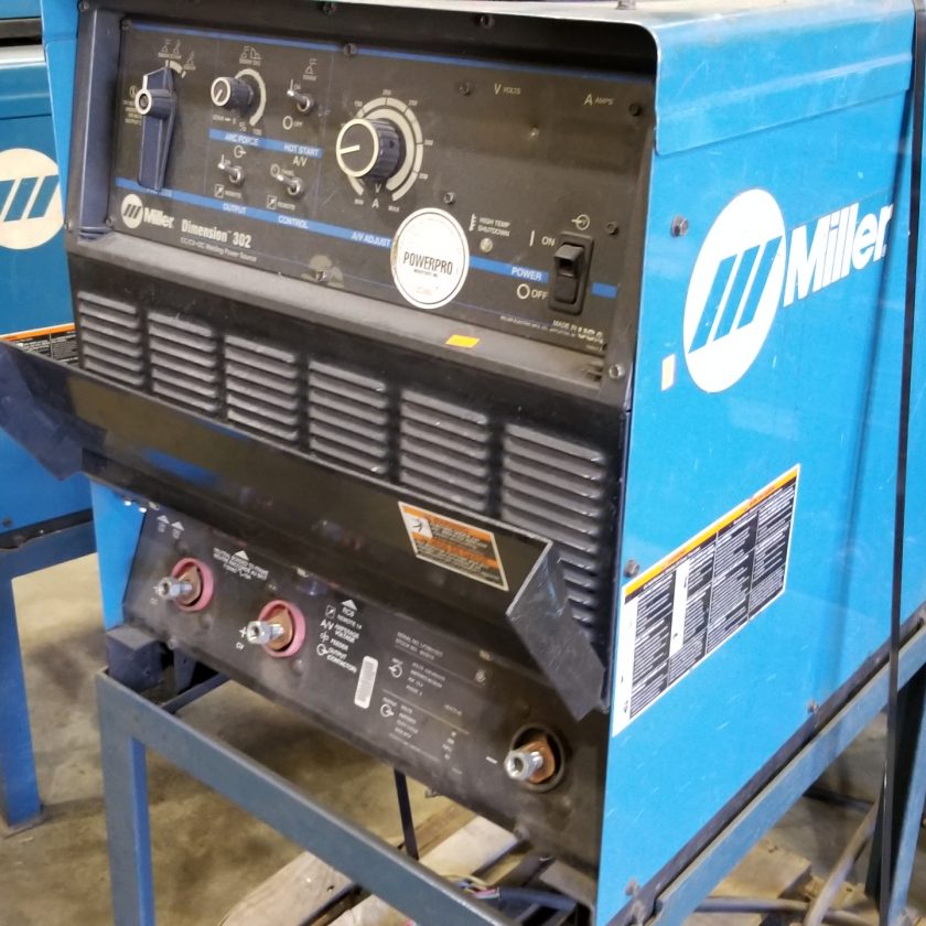 Used Miller 302 cc/cv dc welder Coast Machinery Group