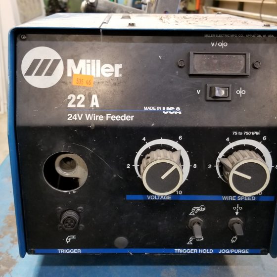Miller 22A 24V Wire Feed Coast Machinery Group