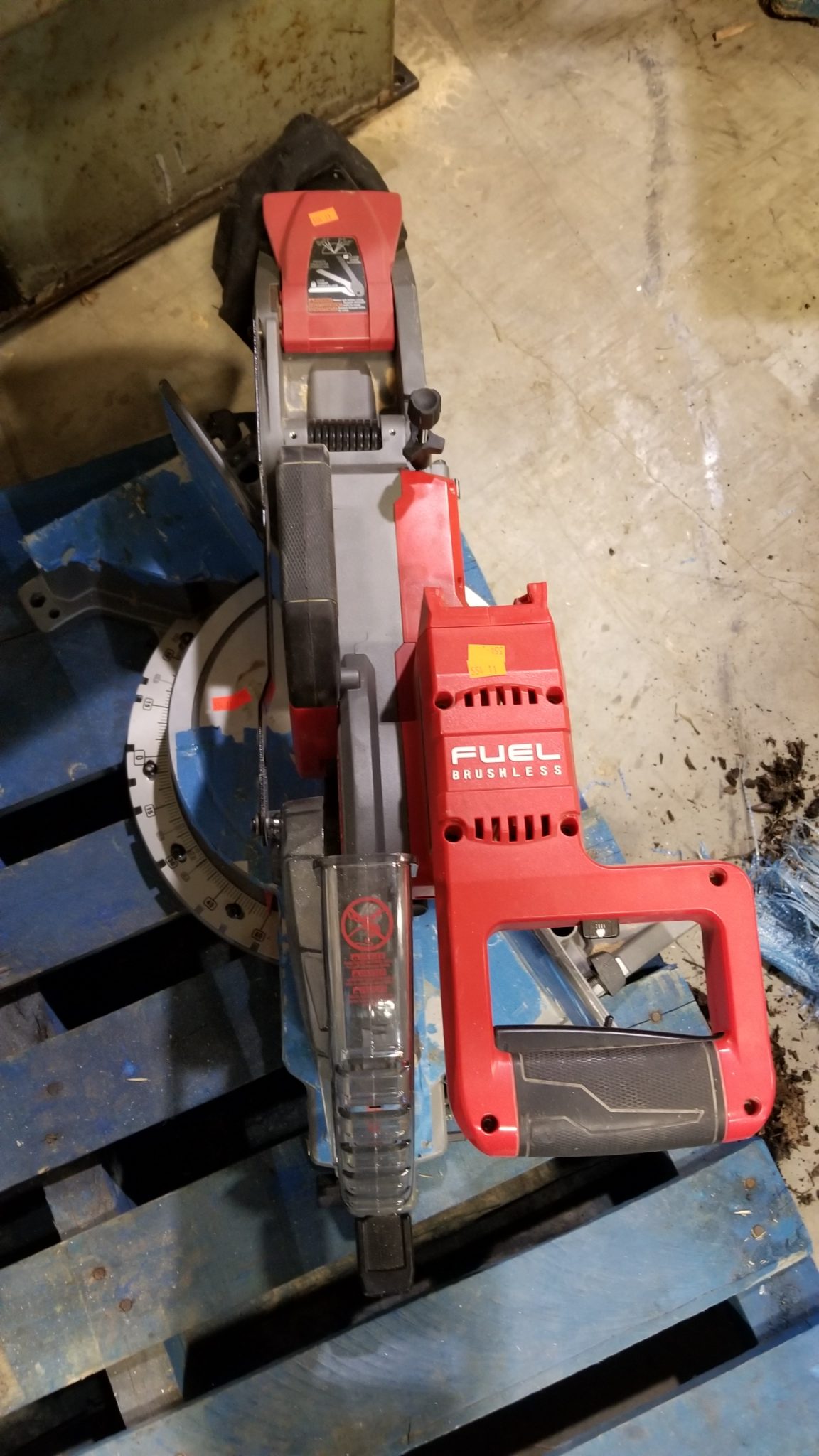 Used Milwaukee Tool M18 Fuel 10 Inch Dual Bevel Sliding Compound Miter