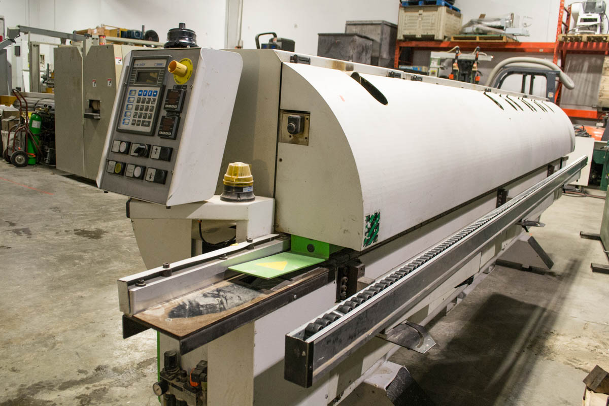 Used Polymac Ergho 5 Single Sided Edgebander – Coast Machinery Group
