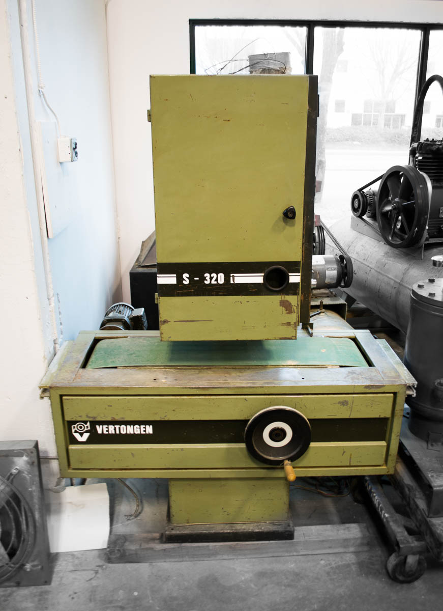 Used Vertonghen S320 Thickness Sander Coast Machinery Group