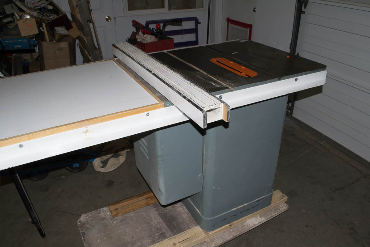 King industrial clearance table saw