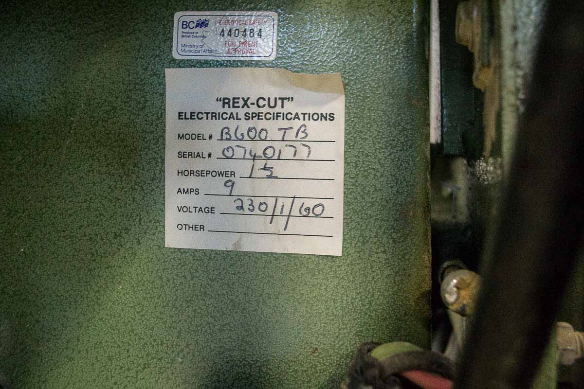 Used Busy Bee B600 TB 6" Horizontal Belt Sander Coast Machinery Group