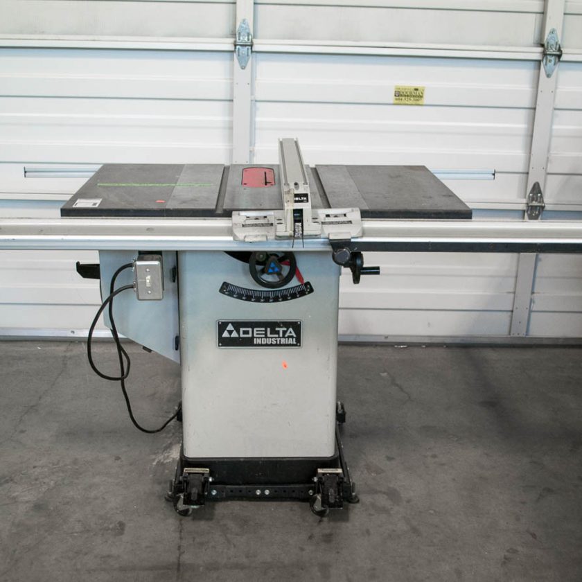 Used Delta 36653C 10" Tilting Table Saw Coast Machinery Group