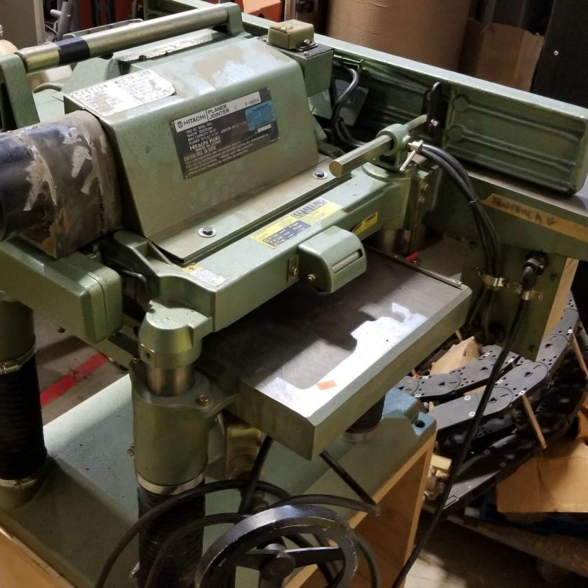 Used HITACHI F1000A Planer / Jointer Coast Machinery Group