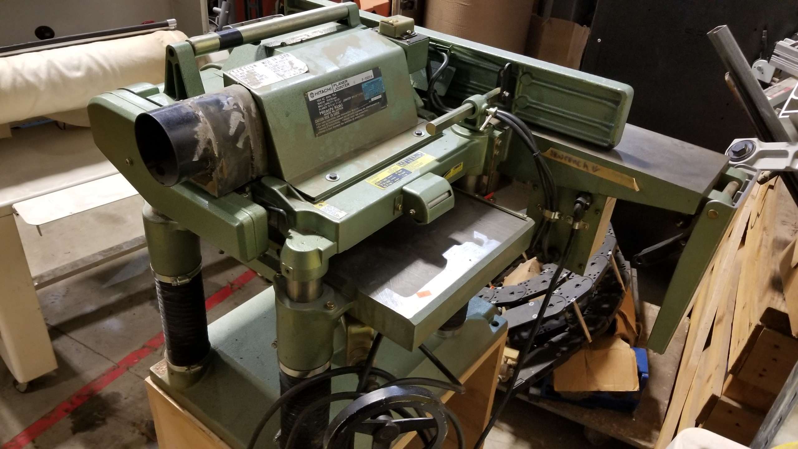 Used HITACHI F1000A Planer / Jointer Coast Machinery Group