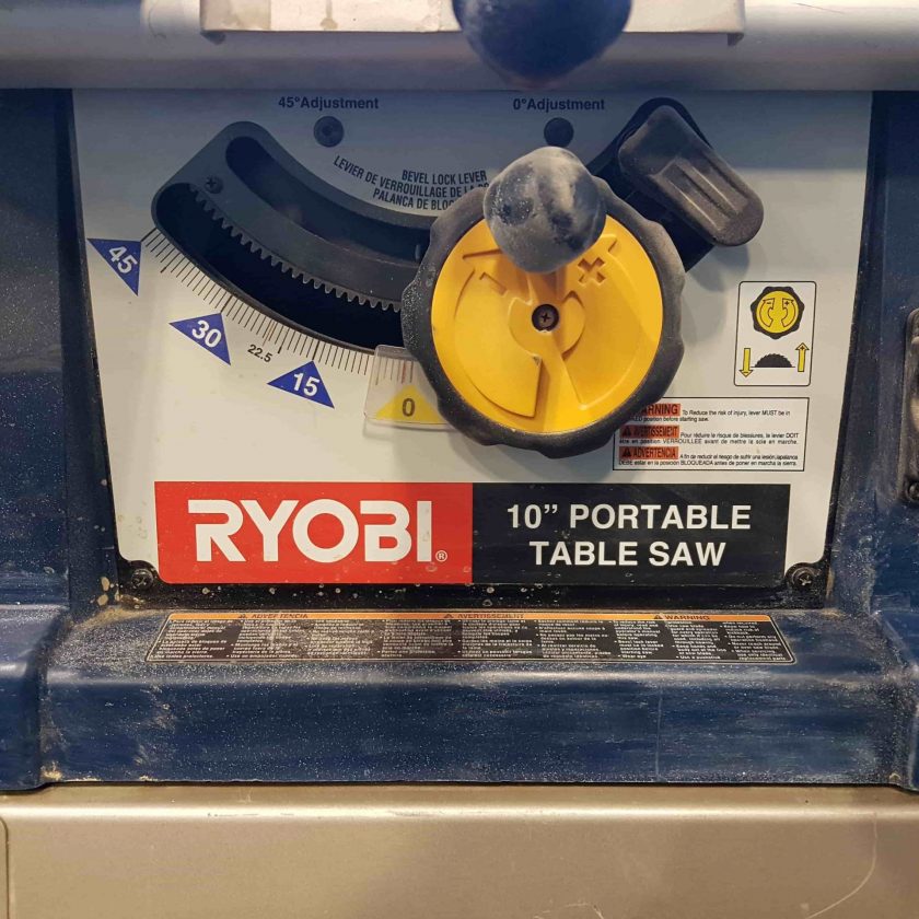 Ryobi Bts15 10 In 254 Mm Portable Tablesaw Coast Machinery Group