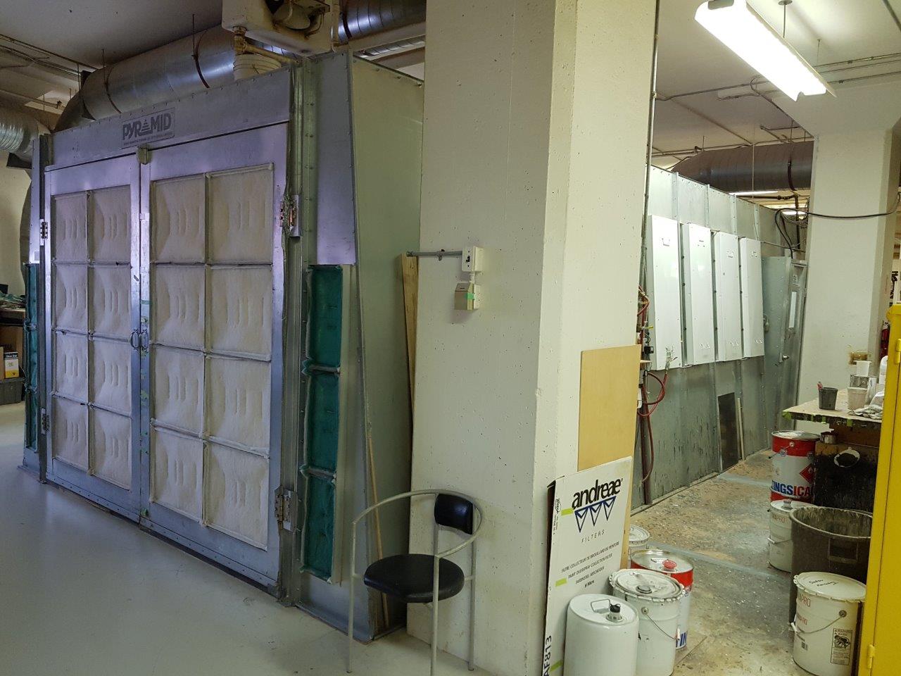 Used Binks Pyramid Paint Booth Coast Machinery Group