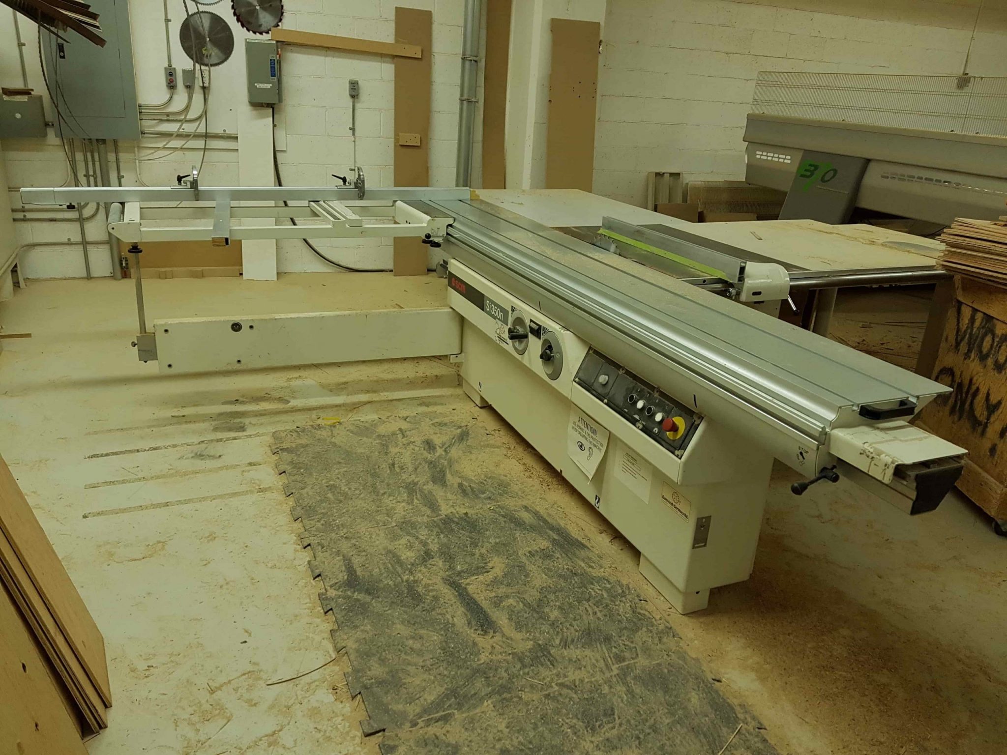Used SCM SI 350 N Sliding Table Saw Coast Machinery Group