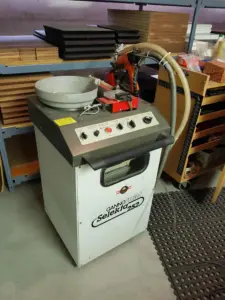 Used Gannomat "Selekta 252" Glue & Dowel Inserter for sale
