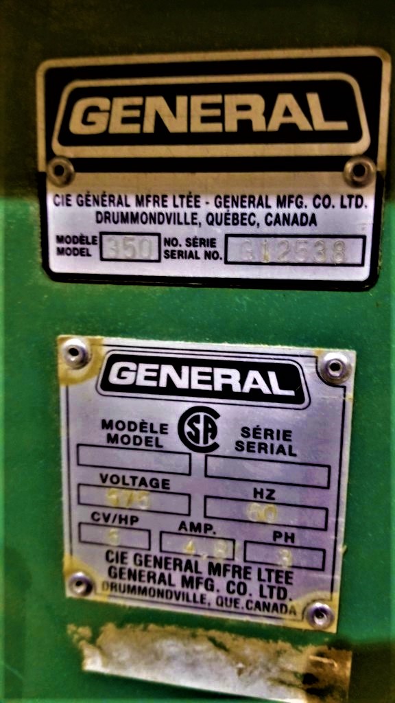 Used General 10 Inch Table Saw Model 350 Coast Machinery Group