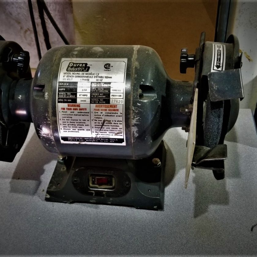 Used Durex Industrial 6 Inch Bench Grinder Coast Machinery Group