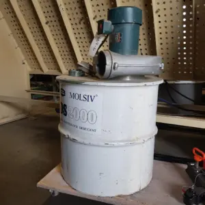 Used Union Carbide American Fan Dust Collector for sale