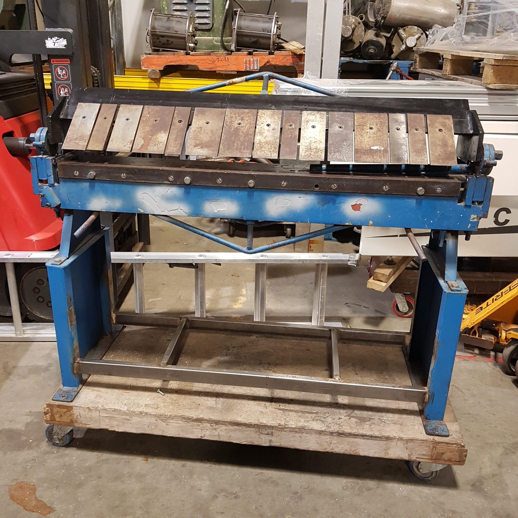 Used 52" Box and Pan Metal Brake Coast Machinery Group