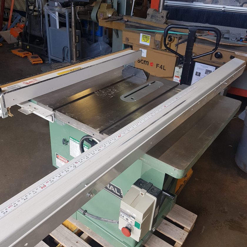 General 650 Table Saw Coast Machinery Group