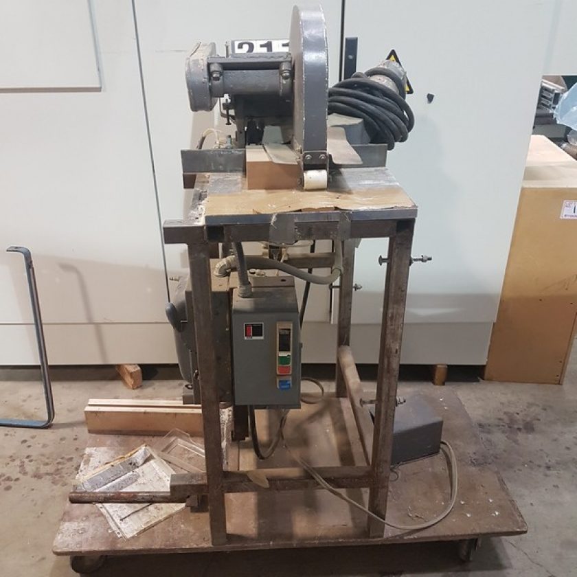 Used Pneumatic Motion Chop Saw Coast Machinery Group