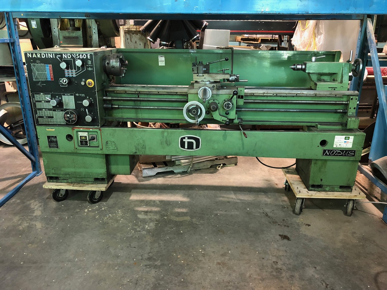 Used Nardini ND1560 E Engine Lathe Coast Machinery Group