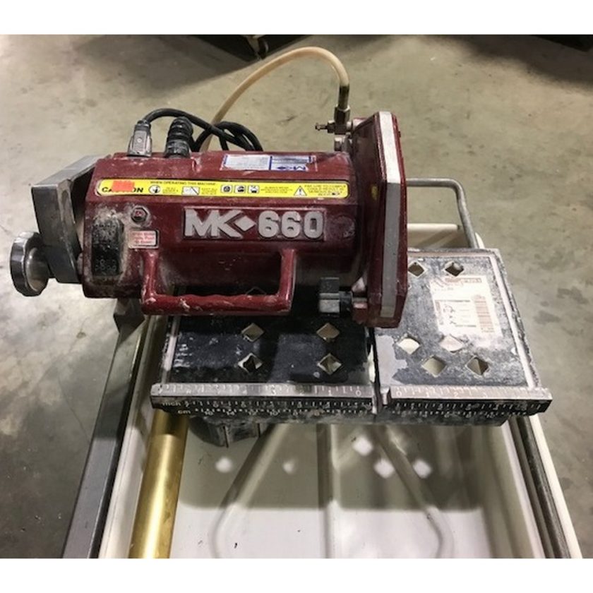 Used MK 660 Tile Saw Coast Machinery Group