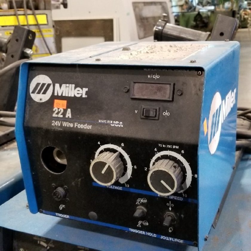 Used Miller 22A 24V Wire Feed Coast Machinery Group
